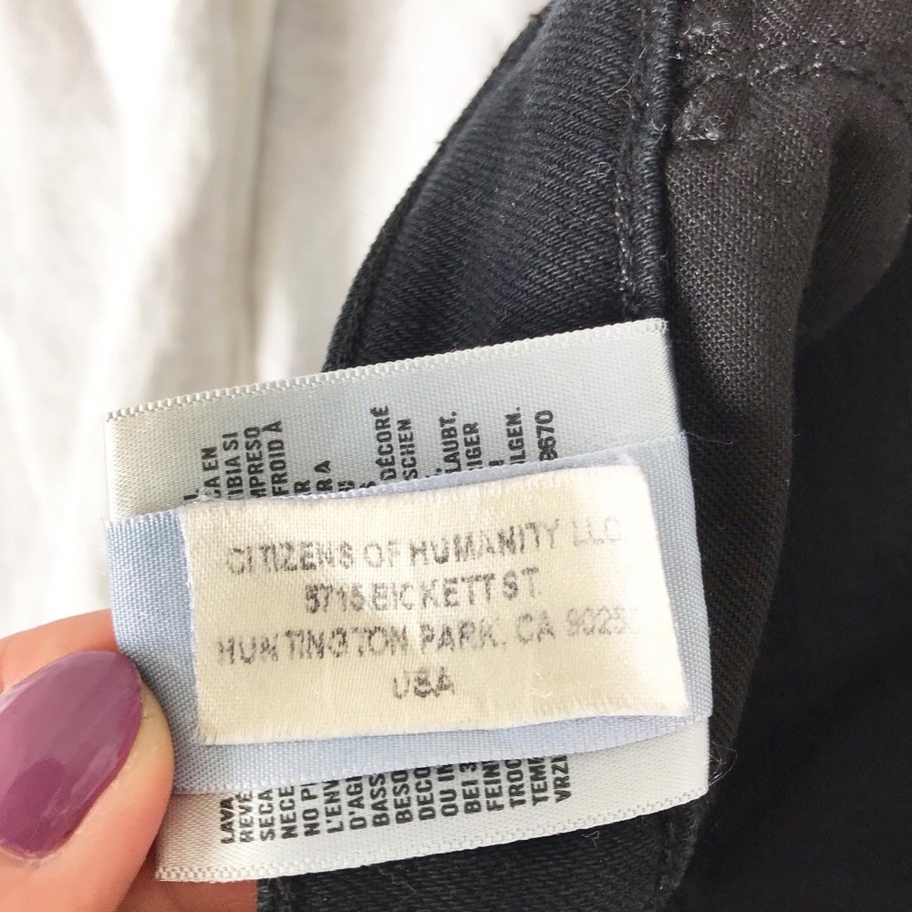 C of H high rise Drew Flounce Crop Jeans size 24 - Picture 15 of 15